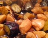 とろとろナスとしっかりチキンの揚げ煮作り方5写真