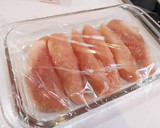ささみと大葉&チーズの揚げ春巻き♪作り方1写真