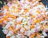 ☆ベーコンと玉ねぎのチャーハン☆作り方2写真