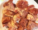 鳥モモ肉のレモンケッパーソース作り方1写真