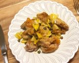 鳥モモ肉のレモンケッパーソース作り方6写真