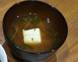 焼き魚の油で、あら汁気分作り方3写真