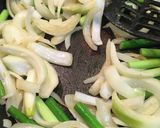 ベビーホタテとニンニク芽のバタ炒め♪作り方4写真