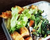 お弁当の仕切りレタスをおいしく!作り方4写真