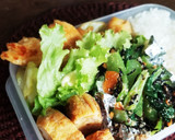 お弁当の仕切りレタスをおいしく！作り方4写真