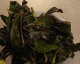 金時草ねばねば蕎麦作り方1写真
