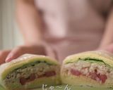 【低糖質】おから蒸しパンのサンドイッチ作り方25写真