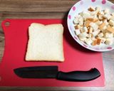 簡単♪食パンでラスク風クルトン作り方1写真