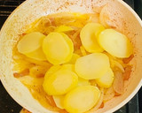 新ジャガイモと新玉ねぎのチーズ焼き作り方4写真