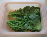 捨てずに使おう！大根菜のごま炒め作り方1写真