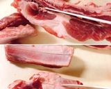 圧力鍋で作るスペアリブ作り方1写真