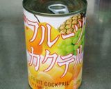 フルーツ缶まるごとゼリー作り方1写真