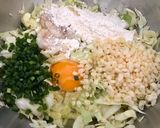 大阪風お好み焼き作り方1写真