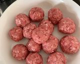 肉団子スープ作り方1写真