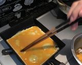小6が作る❤だし巻き卵作り方3写真