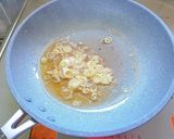 焦がしネギ入り煮干しつけ麺作り方1写真