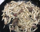 ご飯がすすむ〜牛肉入りきんぴらごぼう作り方5写真