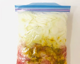 【下味冷凍】豚肉と玉ねぎのカレー炒め作り方3写真