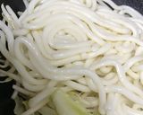 お魚ソーセージの簡単焼うどん作り方3写真