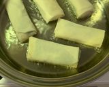 冷やご飯で納豆大葉チーズ春巻き作り方3写真