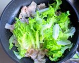 豚肉とレタスのゴマポン炒め作り方4写真