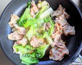 豚肉とレタスのゴマポン炒め作り方5写真
