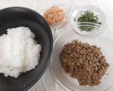 作り置き、そぼろ丼♪めっけ作り方4写真