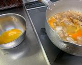 親子丼とほたて丼一緒に作りました。作り方5写真