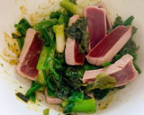 ワケギとマグロの木の芽味噌和え作り方11写真