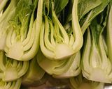 ミニ青梗菜と豚肉の山椒炒め作り方1写真