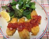 フライパンで揚げ焼きイタリアンチキンカツ作り方6写真