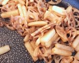 れんこんと大根のきんぴら作り方4写真