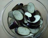 ナス揚げずに！おいしいナス南蛮♪作り方1写真