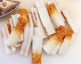 ちくわの青のりとマヨカレー炒め作り方1写真