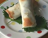 食欲そそる♫ラクラクヘルシー焼き春巻き作り方4写真