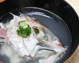 白身のアラのお吸い物作り方5写真