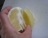 グレープフルーツの皮むき作り方4写真