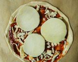 ピザストーンとトースターで薪窯ピザっぽく作り方5写真