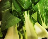チンゲン菜のキムチ♪作り方1写真