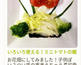 いろいろ使える！ミニトマトの蝶切り作り方48写真