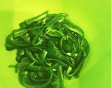 ピーマンの昆布和え作り方1写真