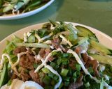 冷やしサラダ肉うどん♡作り方5写真