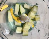 簡単★ズッキーニピニャコラーダ作り方1写真
