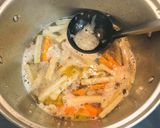 あっという間ゴボウと人参と豚バラ肉の煮物作り方4写真