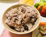 バランスご飯・豚ロースメインの献立の夕飯作り方6写真