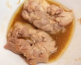 レンジで簡単＊鶏の甘酢煮タルタル乗せ作り方3写真