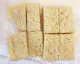 ボリューム満点＊麺と野菜の肉巻き作り方1写真