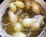 小玉ねぎだけのお味噌汁作り方2写真