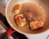 ボリューム満点＊麺と野菜の肉巻き作り方5写真
