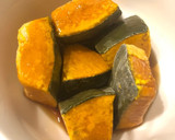 冷凍かぼちゃで簡単3分！かぼちゃの煮物作り方1写真